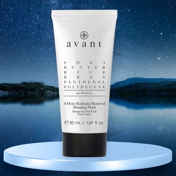 💦BRAND NEW💦 AVANT 8 Hour Radiance Renewal Sleeping Mask 1.69 fl oz - Picture 1 of 5